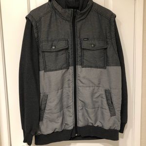 RVCA Zip Up Hoodie